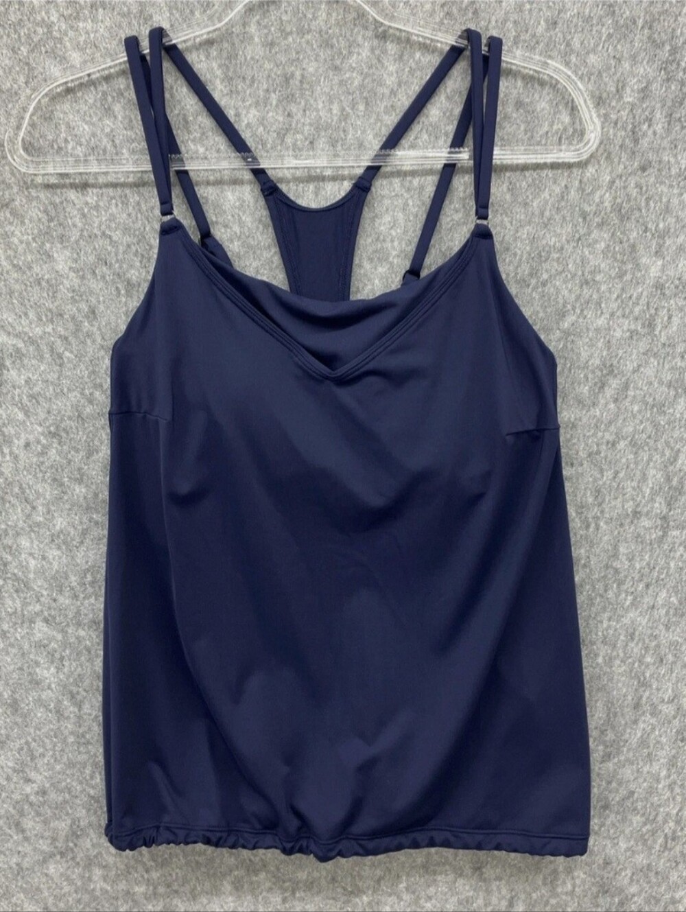Athleta Seascape Tankini Swim Top with Built in Underwire